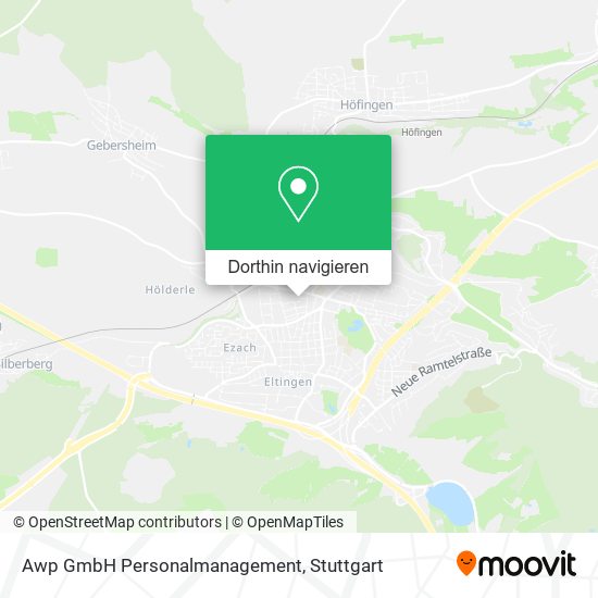 Awp GmbH Personalmanagement Karte