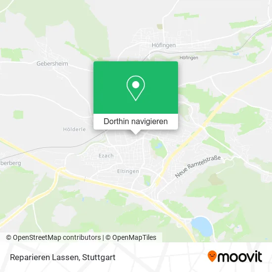 Reparieren Lassen Karte
