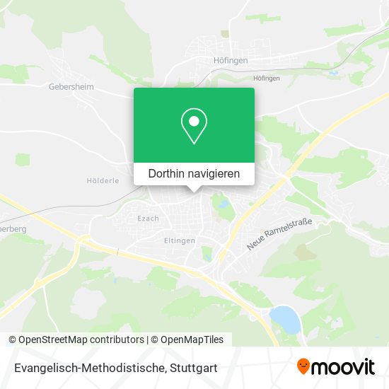 Evangelisch-Methodistische Karte