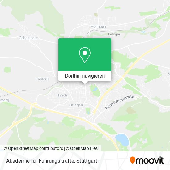 Akademie für Führungskräfte Karte