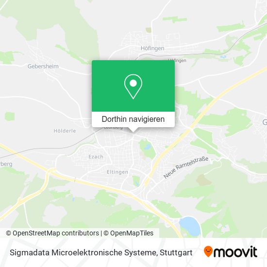 Sigmadata Microelektronische Systeme Karte