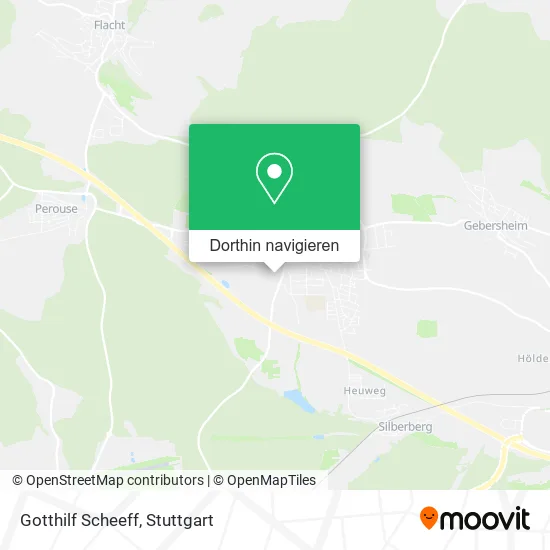 Gotthilf Scheeff Karte