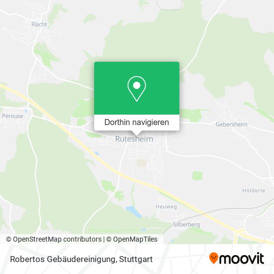 Robertos Gebäudereinigung Karte
