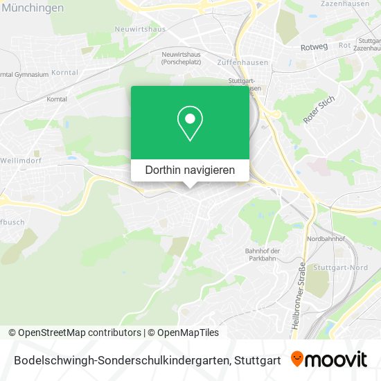 Bodelschwingh-Sonderschulkindergarten Karte