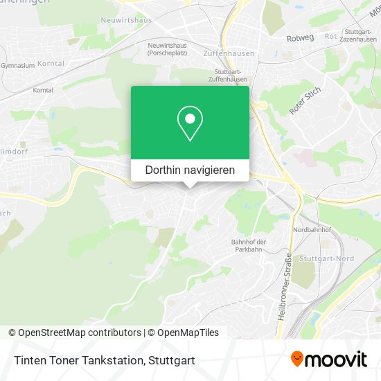 Tinten Toner Tankstation Karte