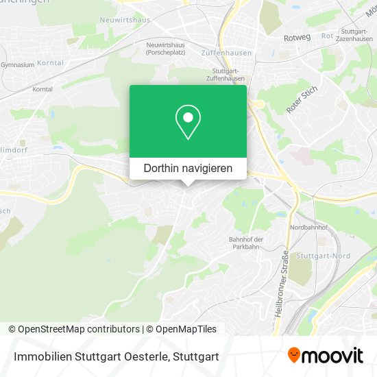 Immobilien Stuttgart Oesterle Karte