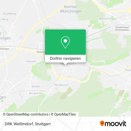 DRK Weilimdorf Karte