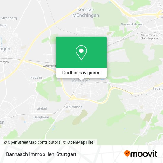 Bannasch Immobilien Karte