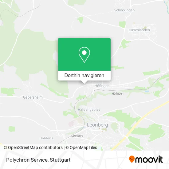 Polychron Service Karte