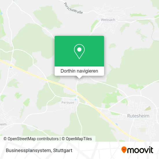 Businessplansystem Karte