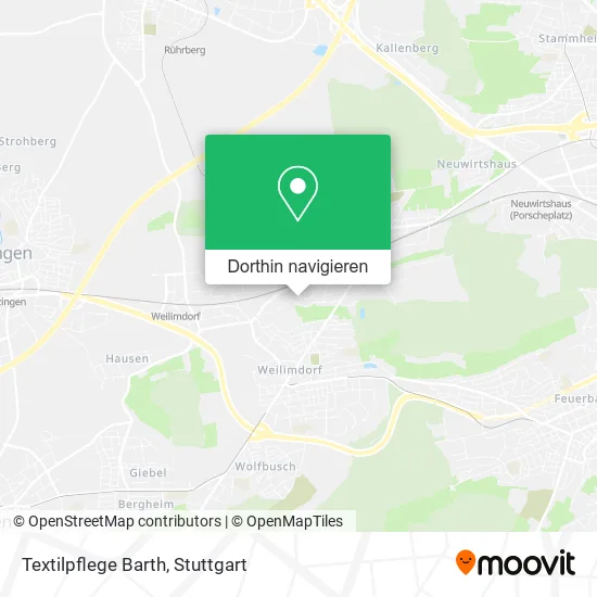 Textilpflege Barth Karte