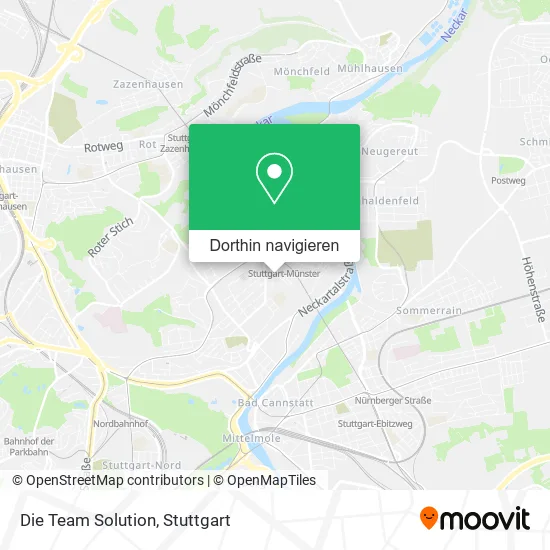 Die Team Solution Karte