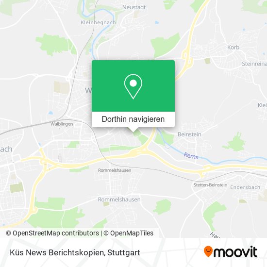 Küs News Berichtskopien Karte