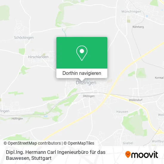 Dipl.Ing. Hermann Carl Ingenieurbüro für das Bauwesen Karte
