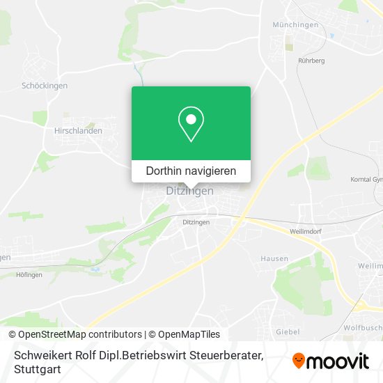 Schweikert Rolf Dipl.Betriebswirt Steuerberater Karte