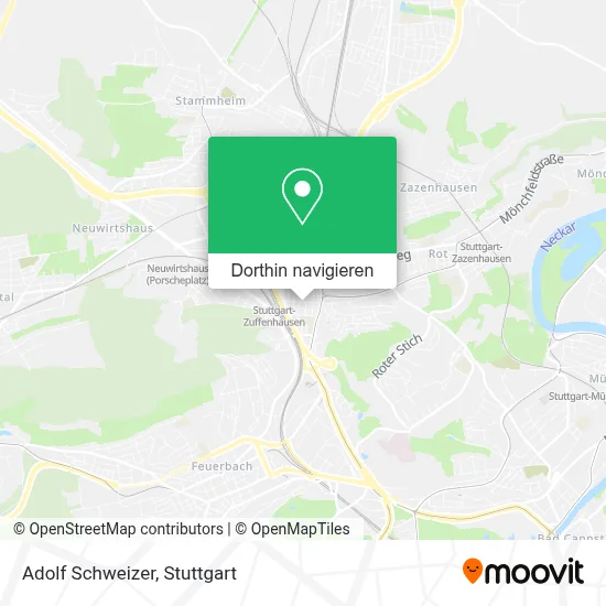 Adolf Schweizer Karte