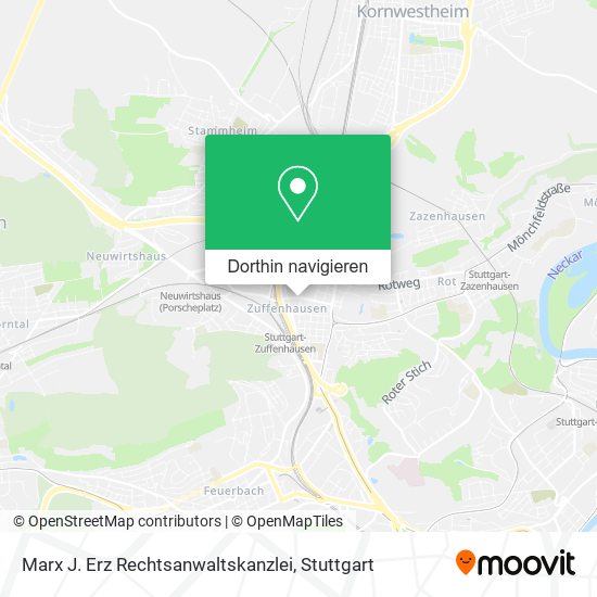 Marx J. Erz Rechtsanwaltskanzlei Karte