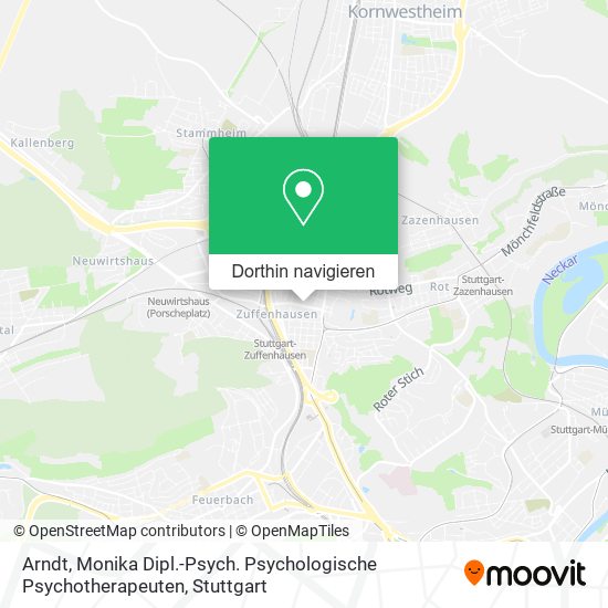 Arndt, Monika Dipl.-Psych. Psychologische Psychotherapeuten Karte