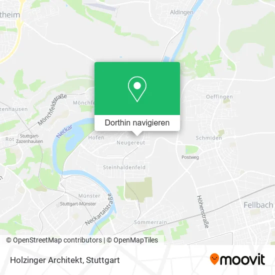 Holzinger Architekt Karte