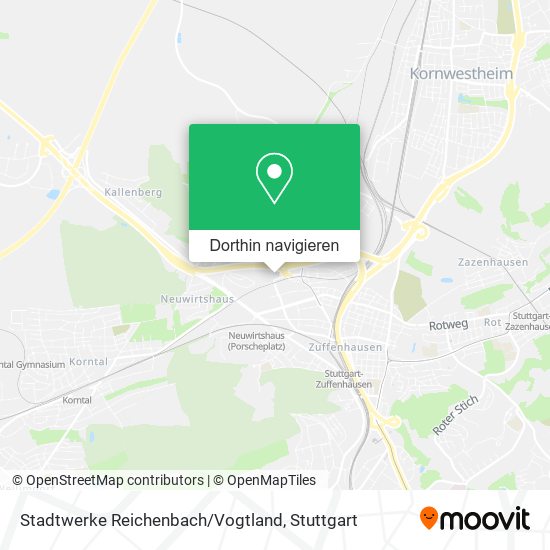 Stadtwerke Reichenbach / Vogtland Karte