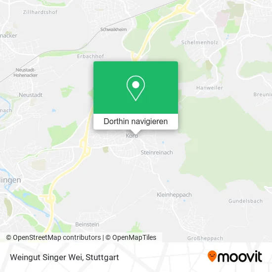 Weingut Singer Wei Karte