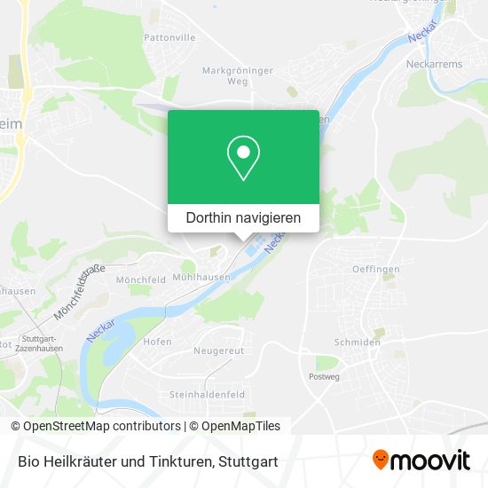 Bio Heilkräuter und Tinkturen Karte