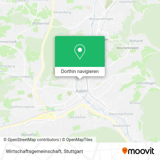 Wirtschaftsgemeinschaft Karte
