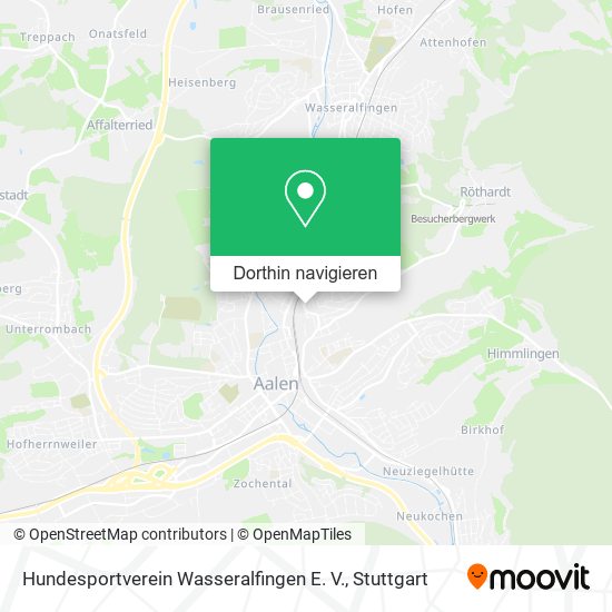 Hundesportverein Wasseralfingen E. V. Karte