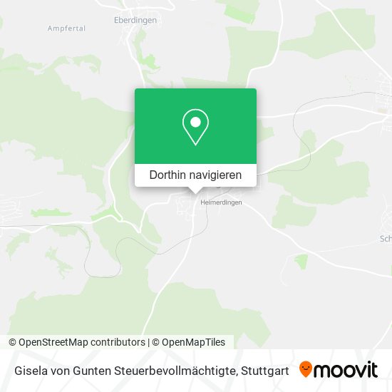 Gisela von Gunten Steuerbevollmächtigte Karte