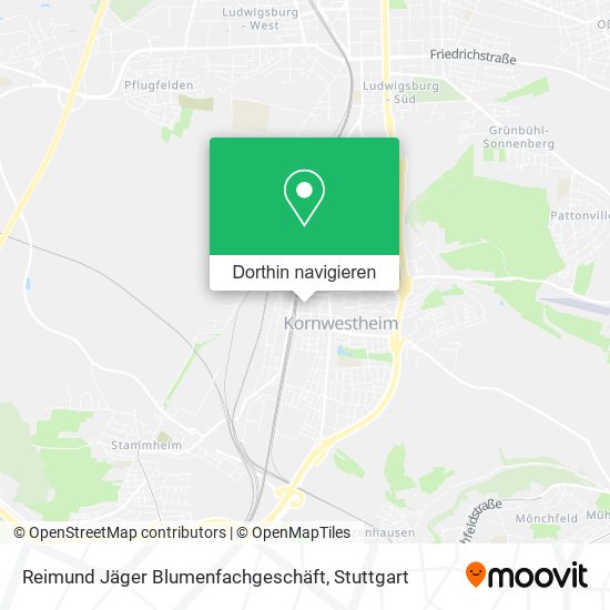 Reimund Jäger Blumenfachgeschäft Karte