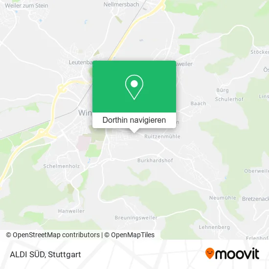 ALDI SÜD Karte