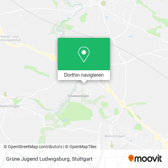 Grüne Jugend Ludwigsburg Karte
