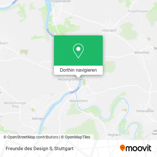 Freunde des Design S Karte