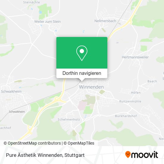 Pure Ästhetik Winnenden Karte