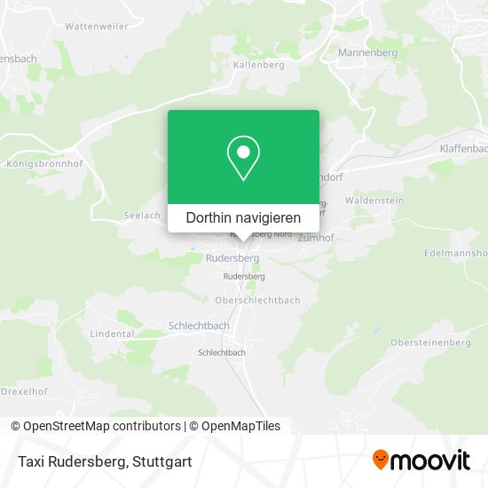 Taxi Rudersberg Karte