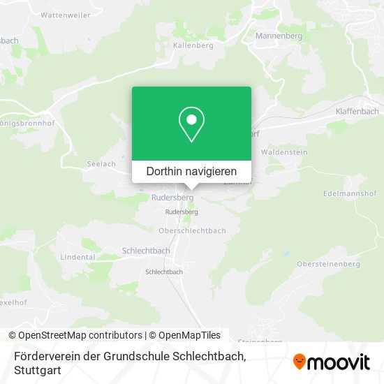 Förderverein der Grundschule Schlechtbach Karte