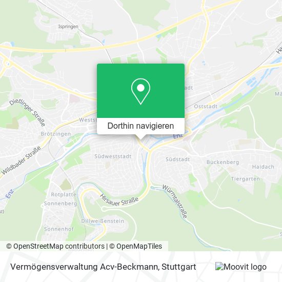 Vermögensverwaltung Acv-Beckmann Karte