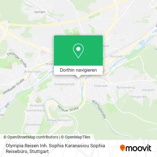 Olympia Reisen Inh. Sophia Karanasiou Sophia Reisebüro Karte