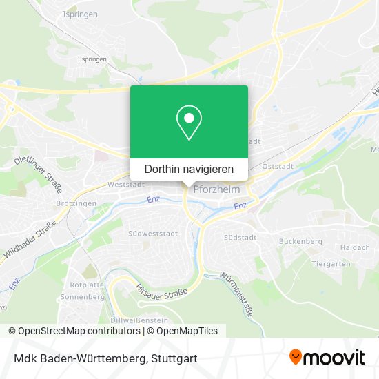 Mdk Baden-Württemberg Karte