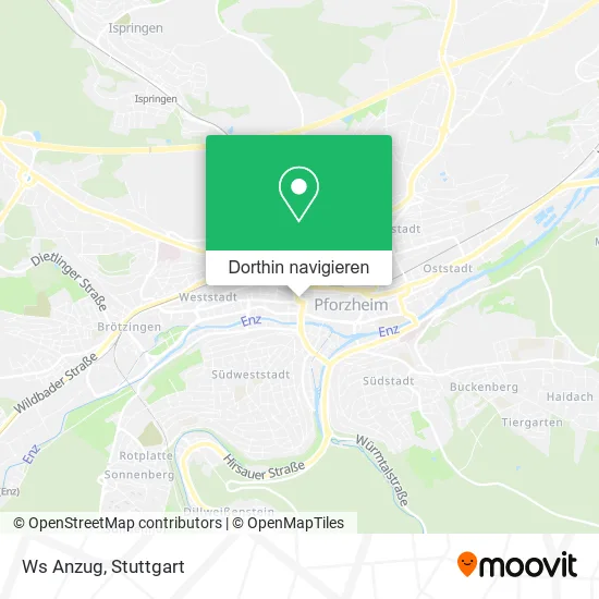 Ws Anzug Karte