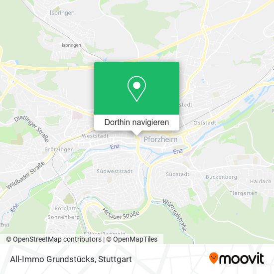 All-Immo Grundstücks Karte