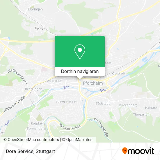 Dora Service Karte
