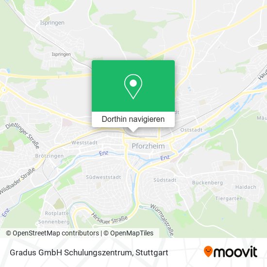 Gradus GmbH Schulungszentrum Karte