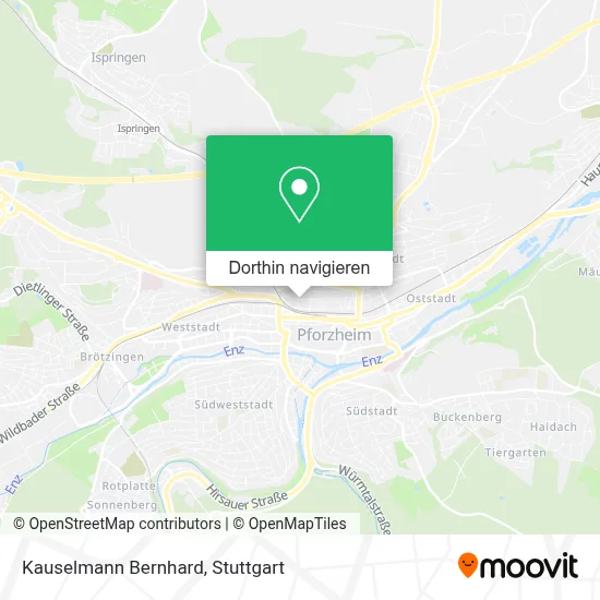 Kauselmann Bernhard Karte