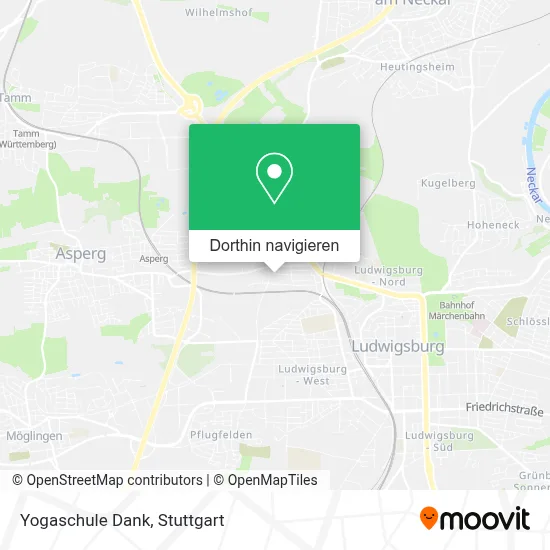 Yogaschule Dank Karte