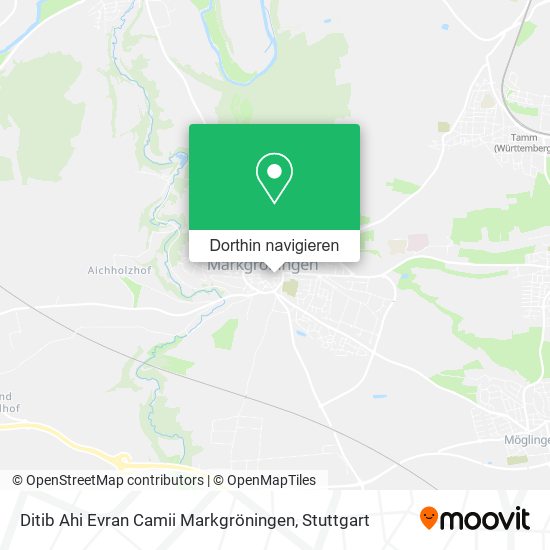 Ditib Ahi Evran Camii Markgröningen Karte