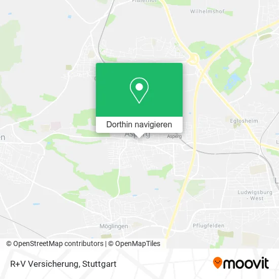 R+V Versicherung Karte