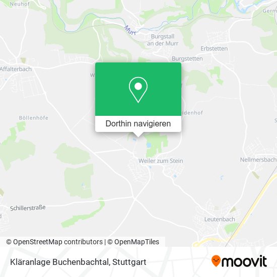 Kläranlage Buchenbachtal Karte