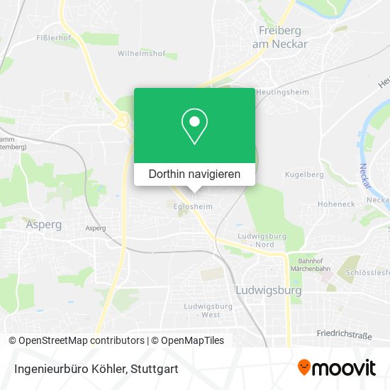 Ingenieurbüro Köhler Karte