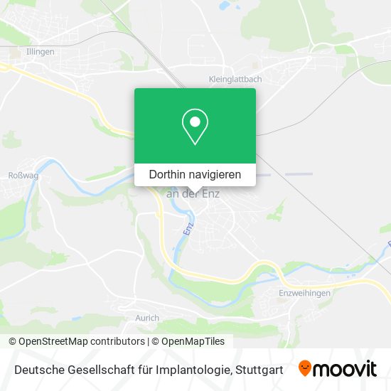 Deutsche Gesellschaft für Implantologie Karte